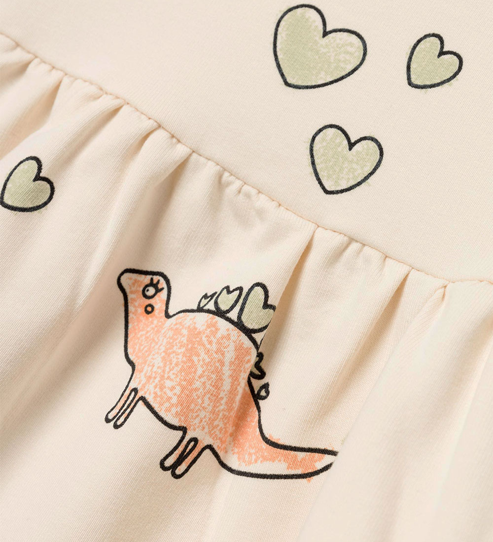 Name It Sweat Dress - NmfLise - Buttercream