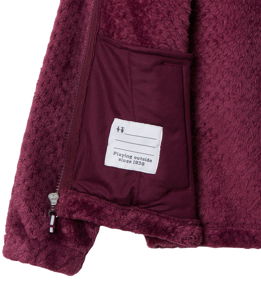 Columbia Fleece Jacket - Four Sides Sherpa - Bordeaux