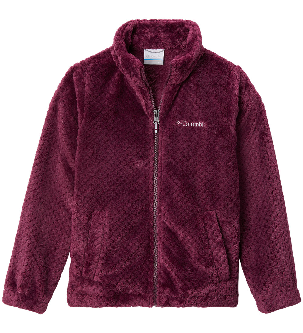 Columbia Fleece Jacket - Four Sides Sherpa - Bordeaux