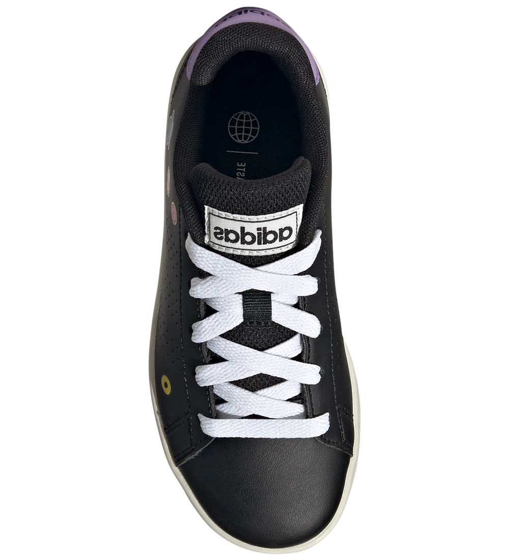 adidas Performance Shoe - Advantage K - Black w. Flowers