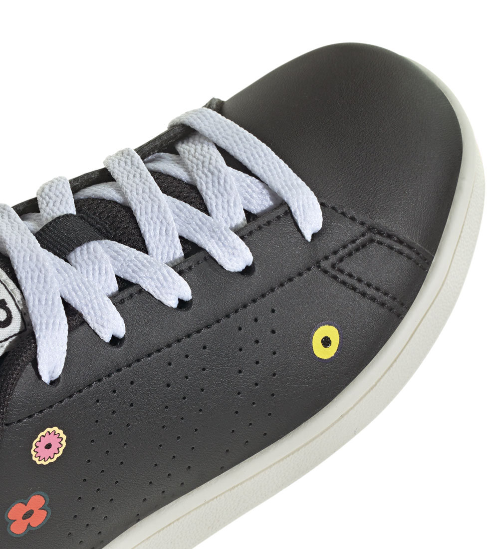 adidas Performance Shoe - Advantage K - Black w. Flowers