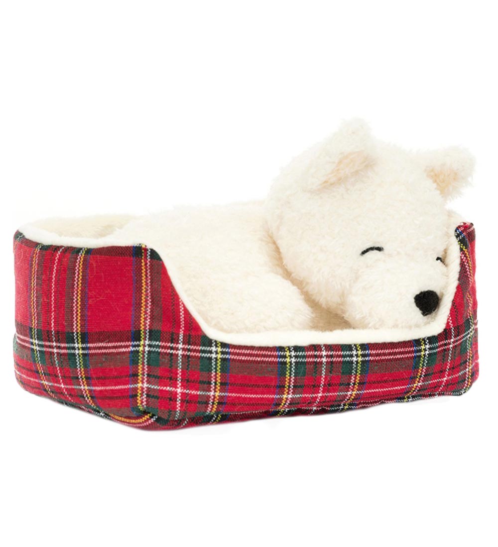 Jellycat Soft Toy - 10x15 cm - Napping Nipper Westie
