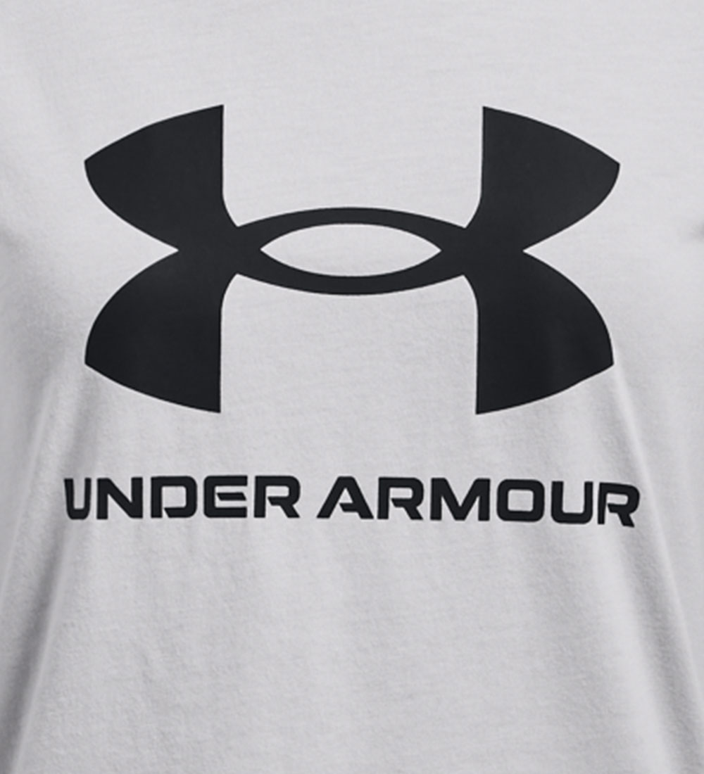 Under Armour T-shirt - Sport Style Logo - Halo Gray