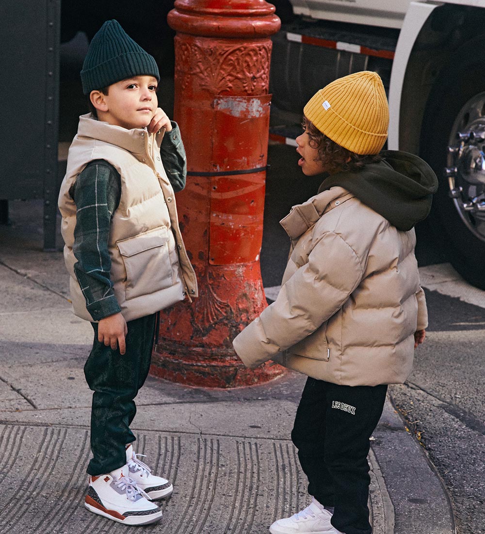 Les Deux Beanie - Knitted - Walter - Pine Green
