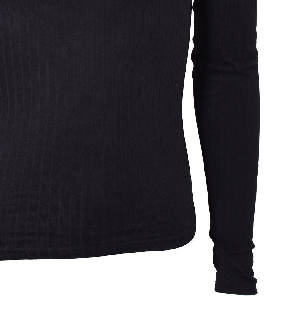 Hound Blouse - Rib - Black