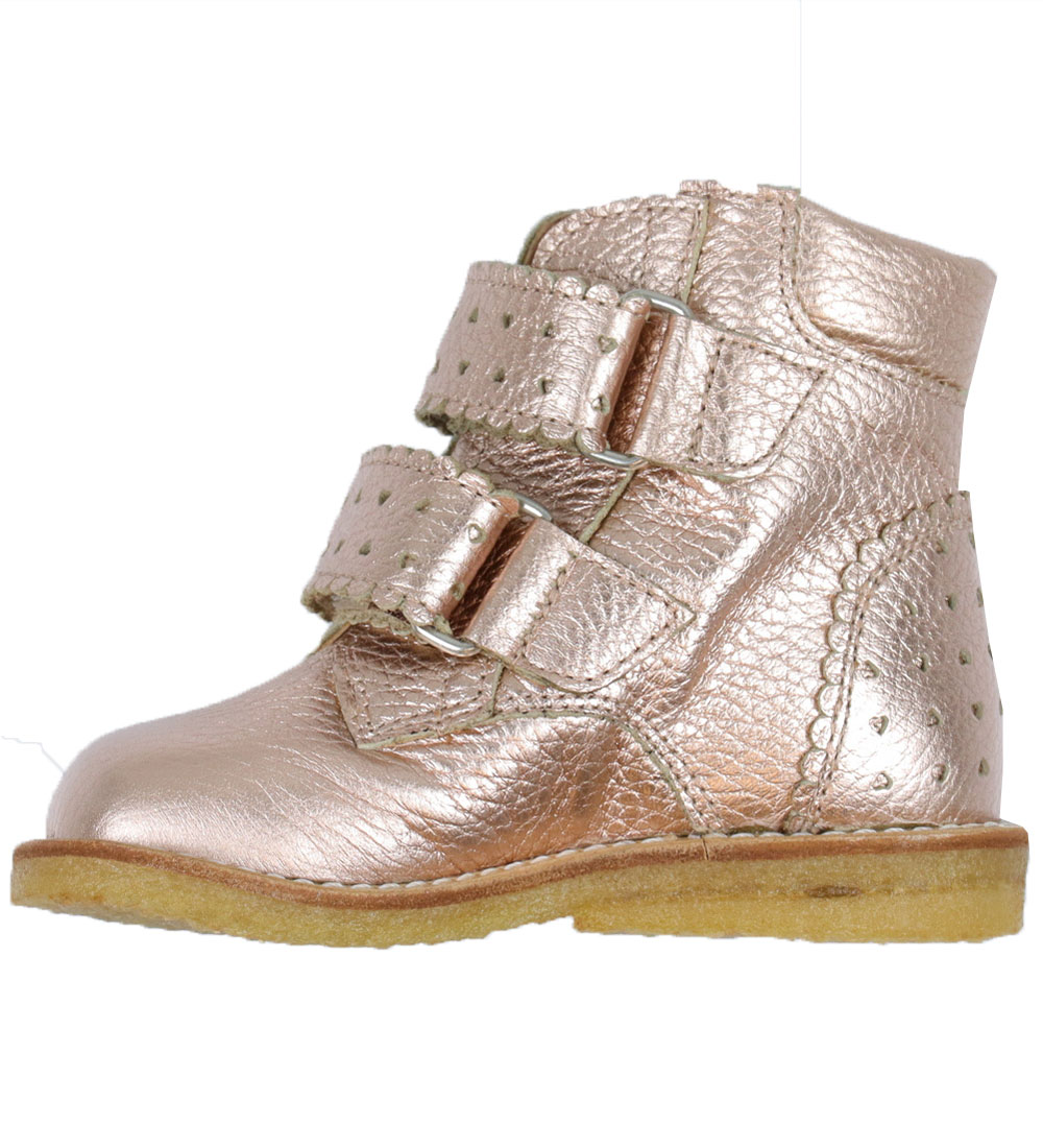 Angulus Winter Boots - Tex - Light Copper w. Lining/Velcro