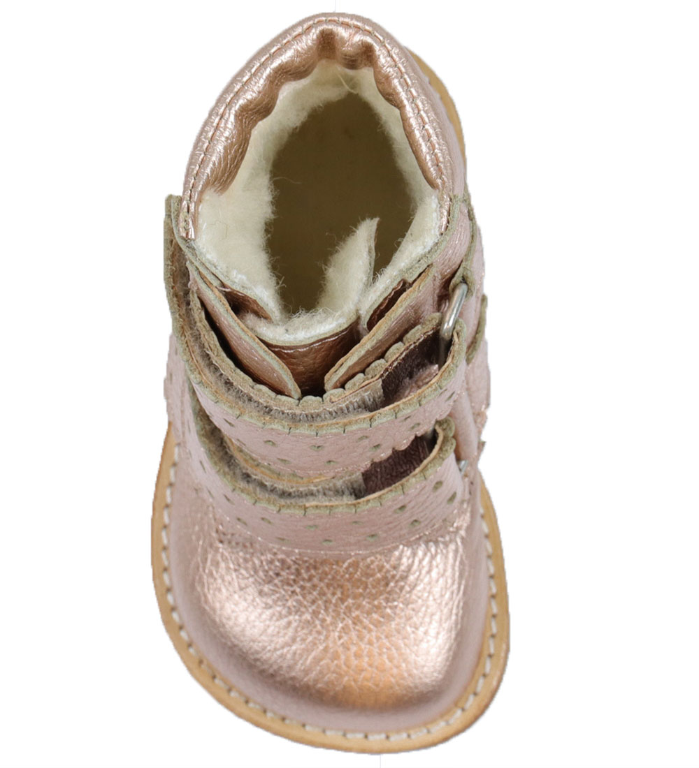 Angulus Winter Boots - Tex - Light Copper w. Lining/Velcro