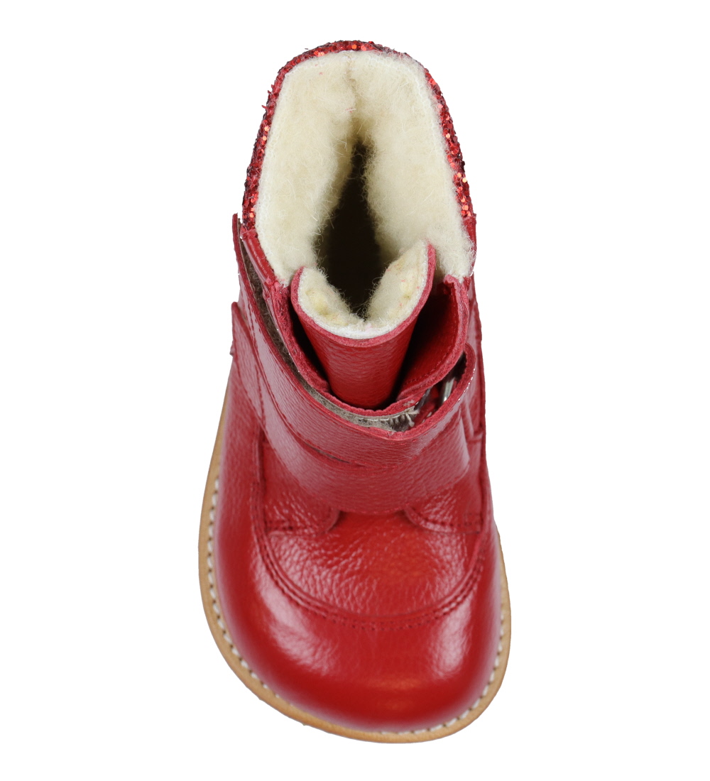Angulus Winter Boots - Tex - Red w. Lining/Velcro