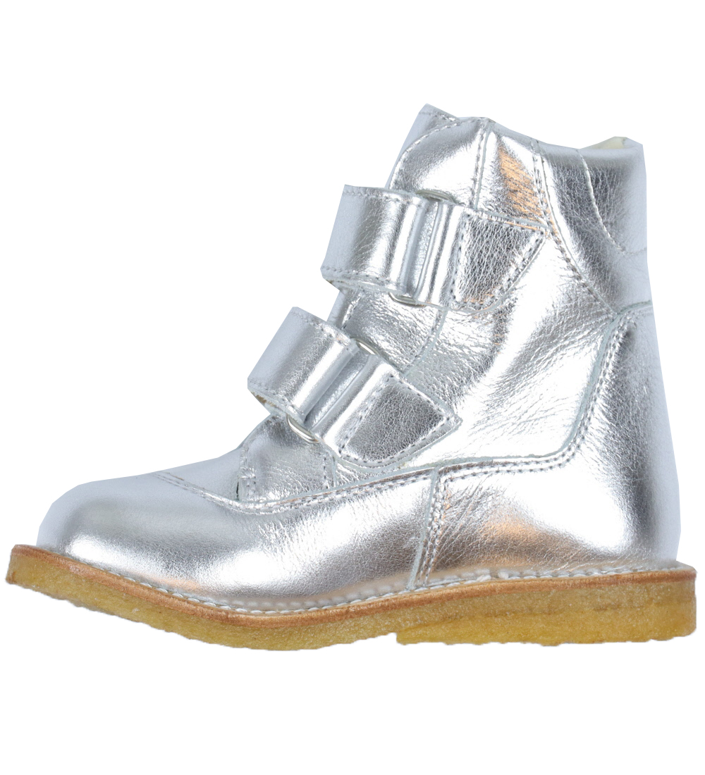 Angulus Winter Boots - Tex - Silver w. Lining/Velcro