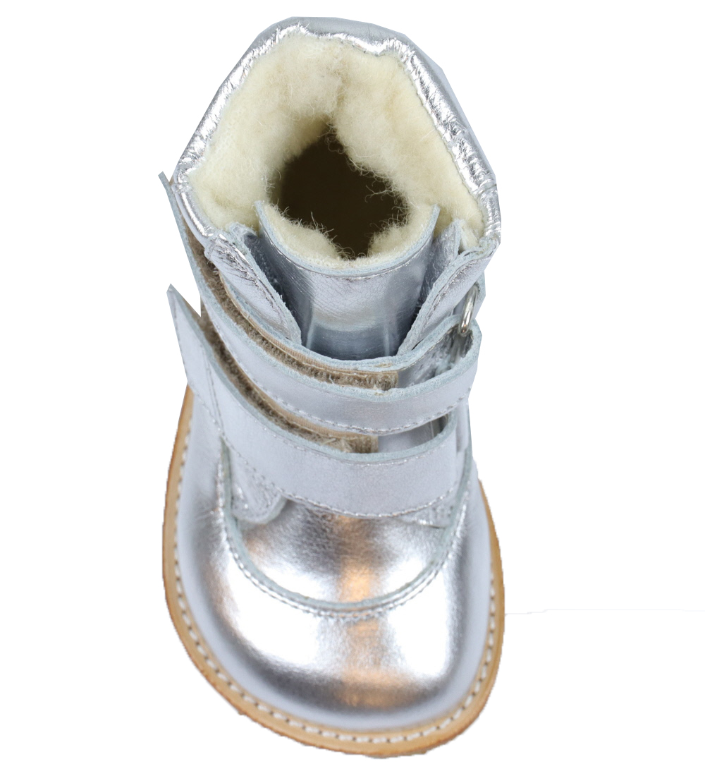 Angulus Winter Boots - Tex - Silver w. Lining/Velcro