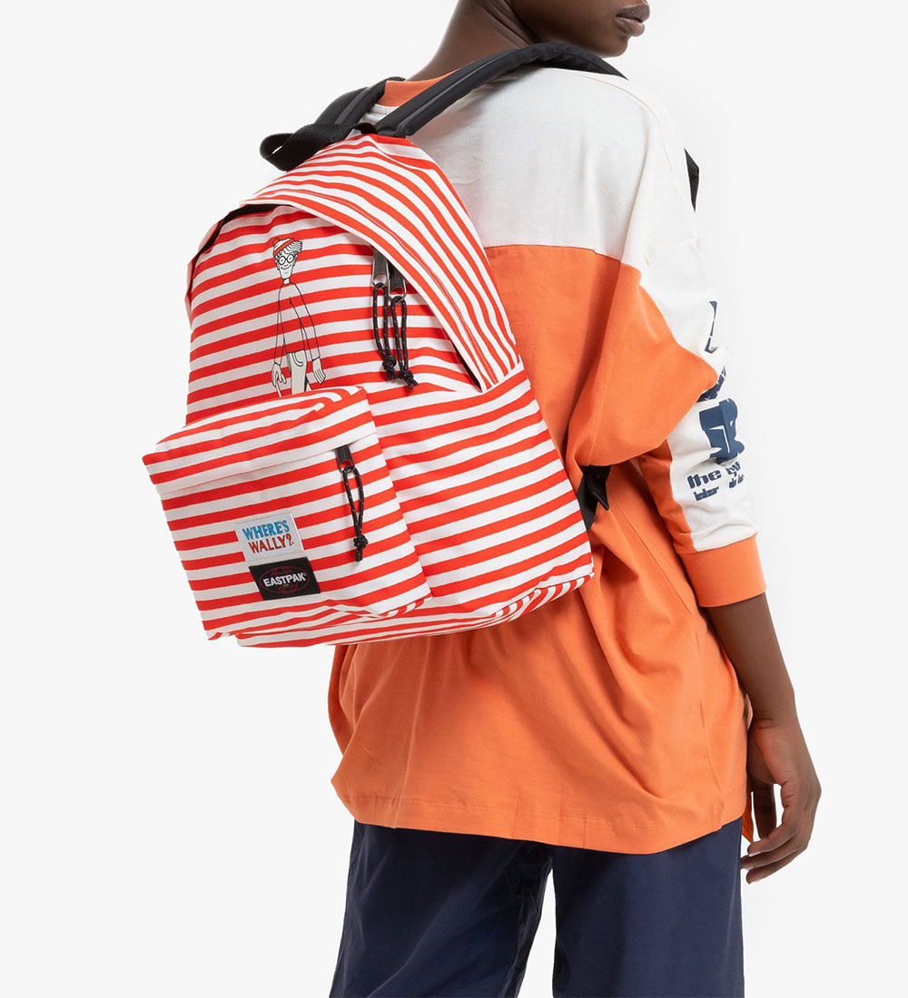 Eastpak Rugzak - Gewatteerd Pak'r - 24 l - Wally Zijde Stripe