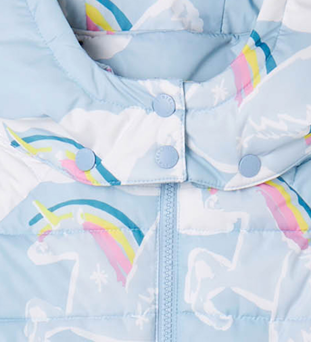 Stella McCartney Kids Padded Jacket - Lyselå w. Unicorns