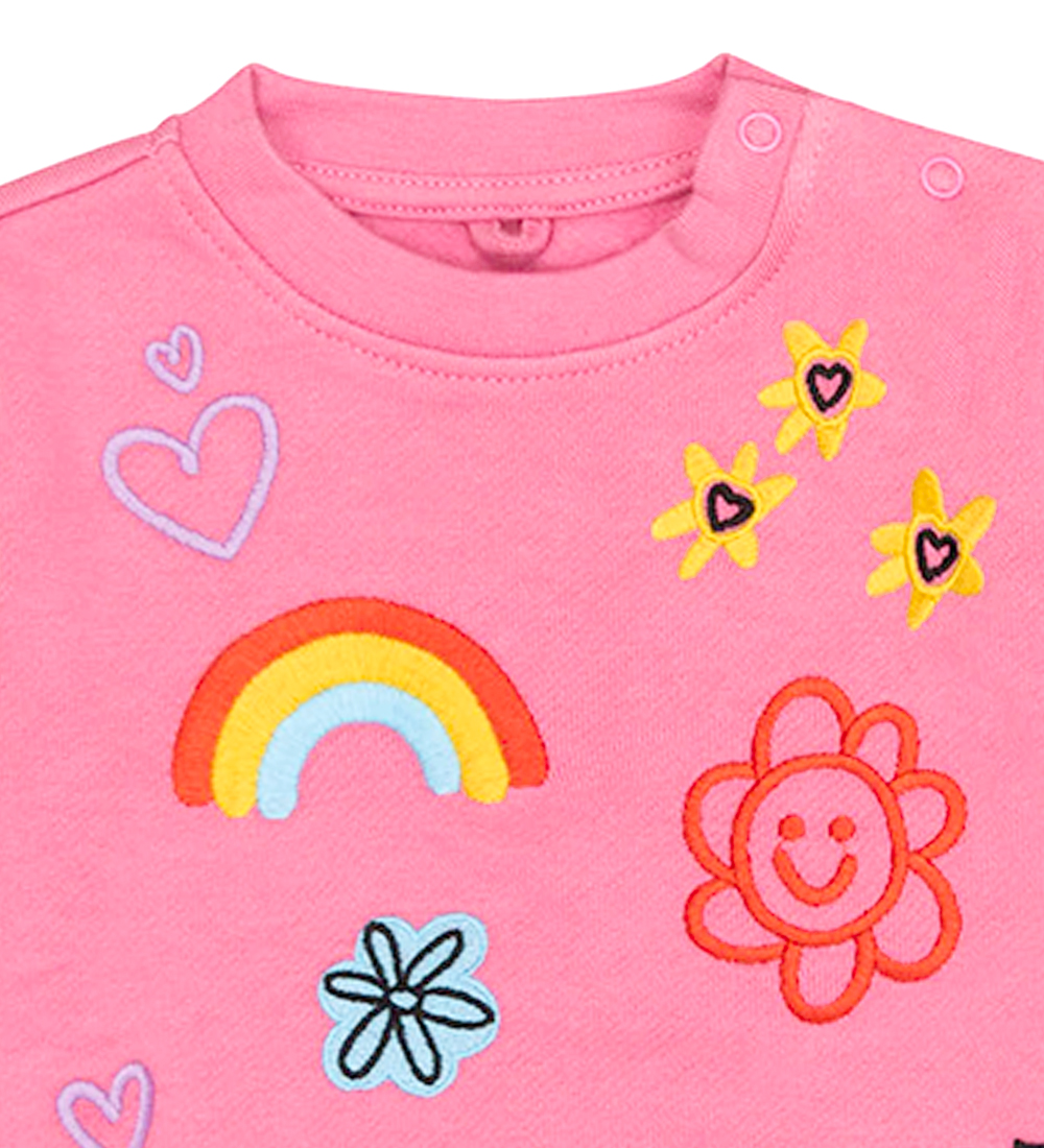 Stella McCartney Kids Sweatshirt - Pink w. Embroidery