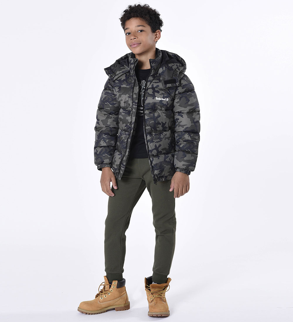 Timberland Padded Jacket - Khaki Camouflage