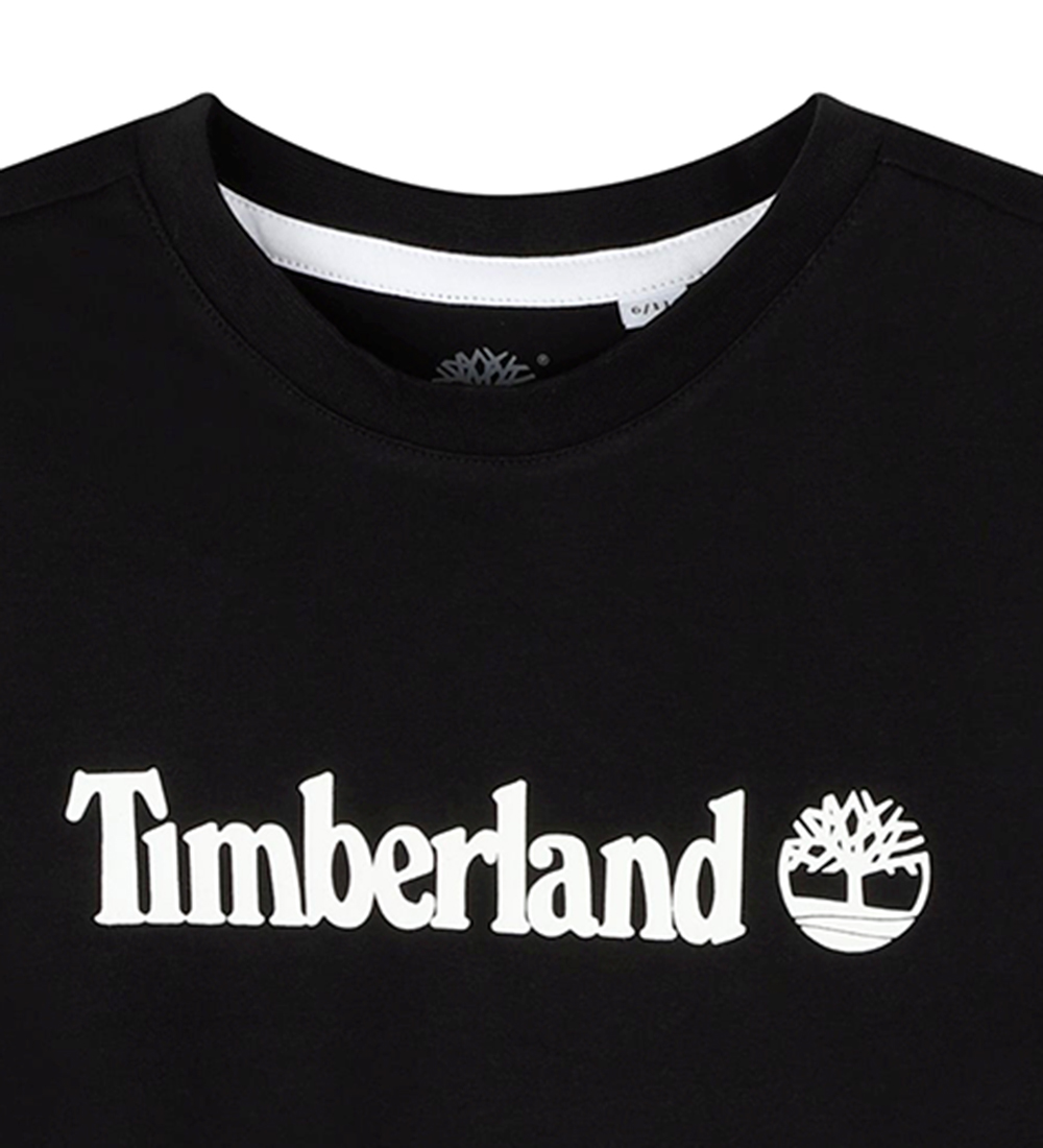 Timberland T-shirt - Navy w. White