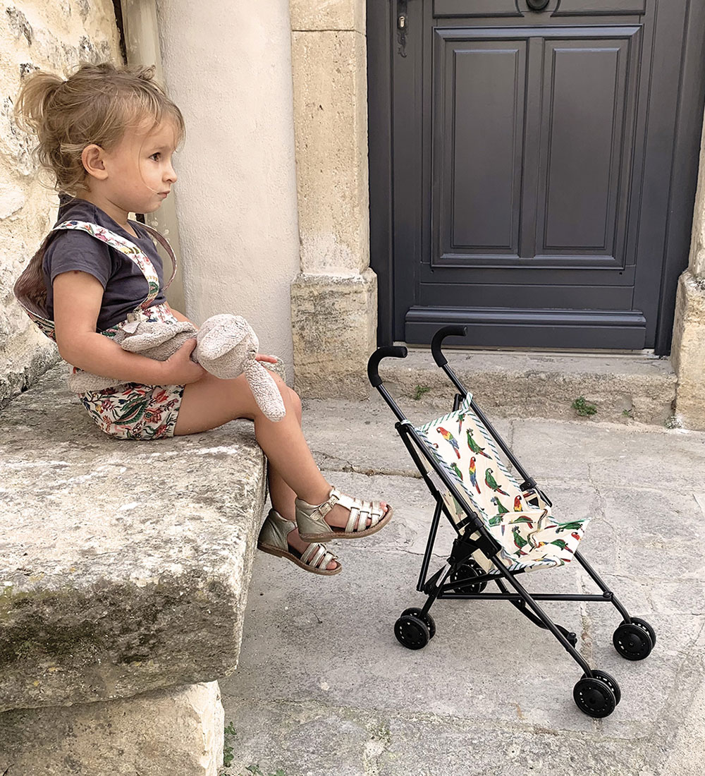 Petit Jour Paris Doll Stroller - Parrots
