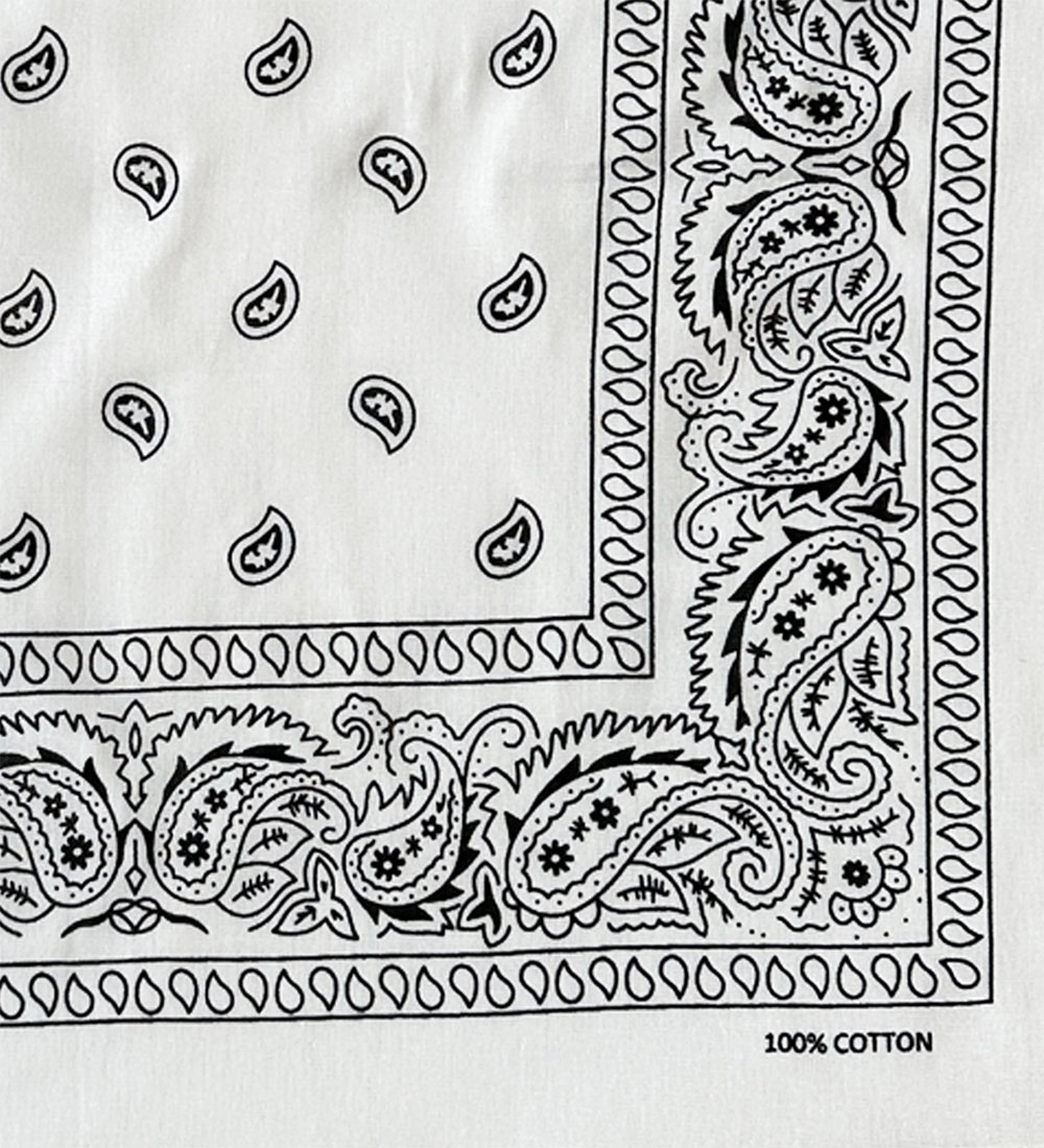 By Stær Scarf - Fie - 53x53 cm - White