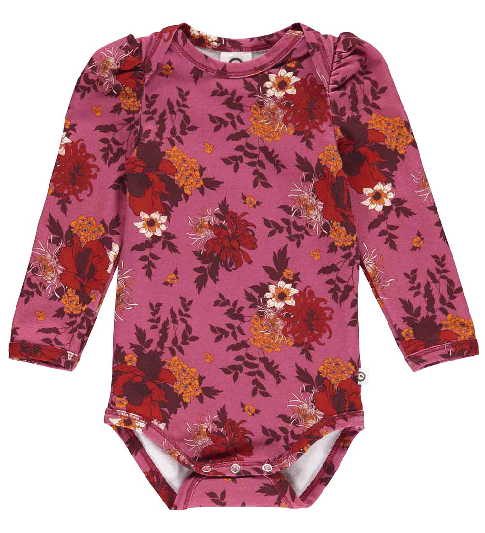 Müsli Bodysuit l/s - Bloomy - Boysenberry/Fig/Berry Ed