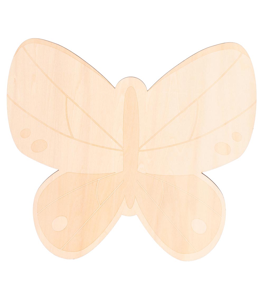 Little Dutch Wall Lamp - Wood - Butterfly