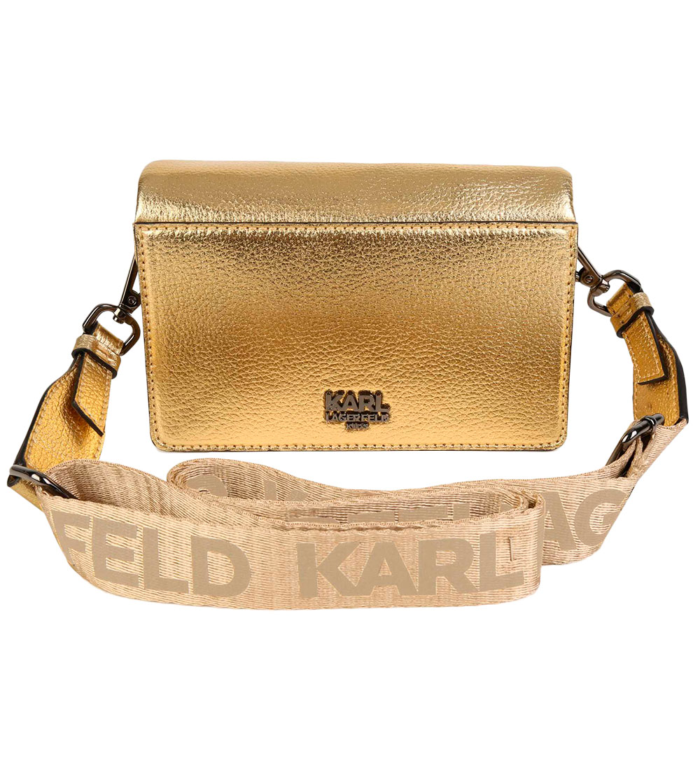 Karl Lagerfeld Shoulder Bag - Gold Yellow