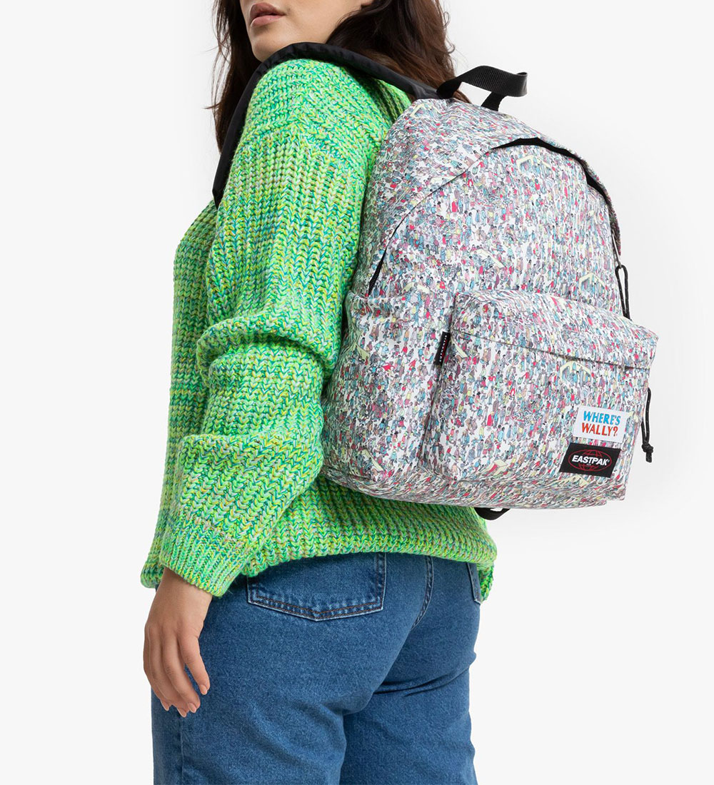 Eastpak Backpack - Padded Pak'r - 24 L - Wally Pattern White