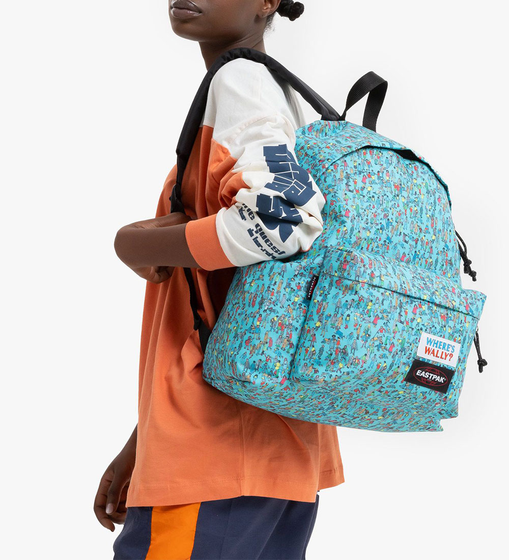 Eastpak Backpack - Padded Pak'r - 24 L - Wally Pattern Blue