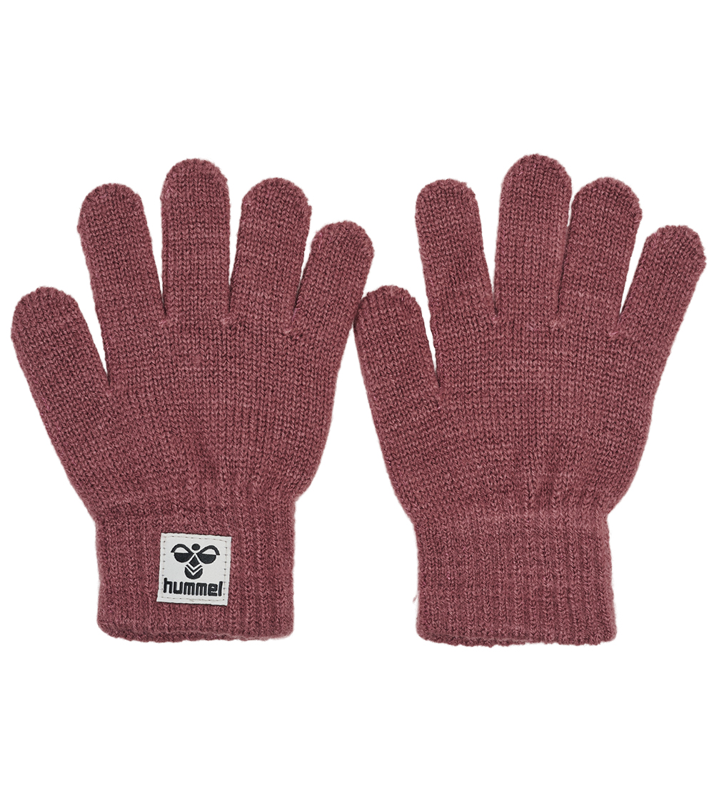 Hummel Gloves - Knitted - hmlQuint - Rose Brown