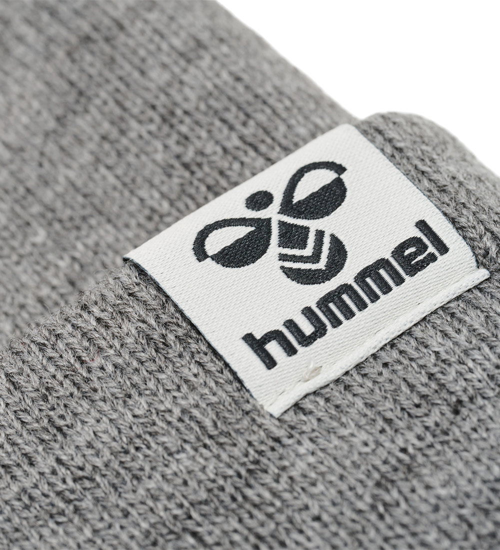 Hummel Beanie - Knitted - hmlPark - Medium+ Melange