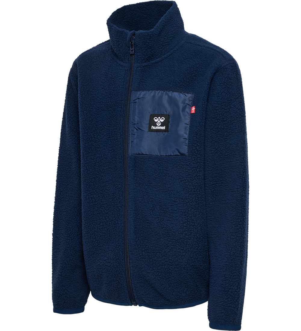 Hummel Fleece Jacket - Teddy - hmlAtlas - Black Iris