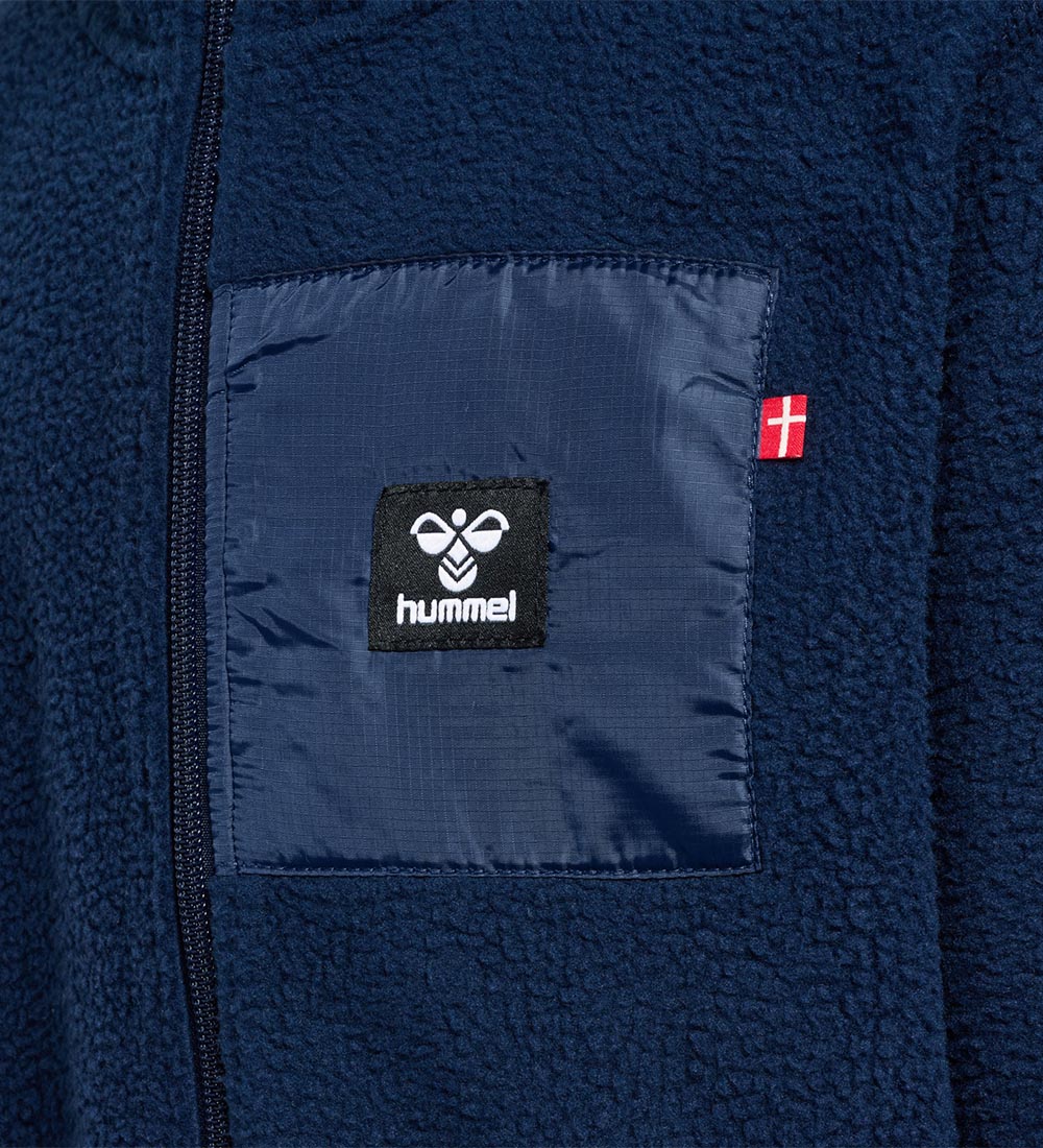 Hummel Fleece Jacket - Teddy - hmlAtlas - Black Iris