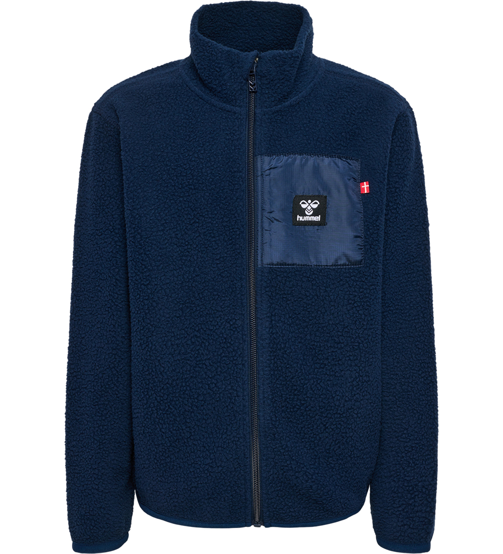 Hummel Fleece Jacket - Teddy - hmlAtlas - Black Iris