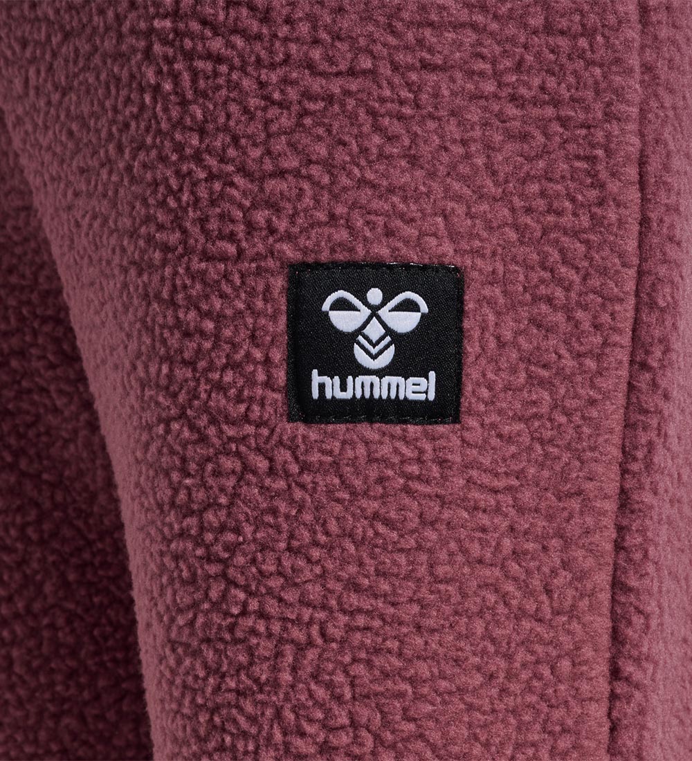 Hummel Fleece pants - Teddy - hmlAtlas - Rose Brown