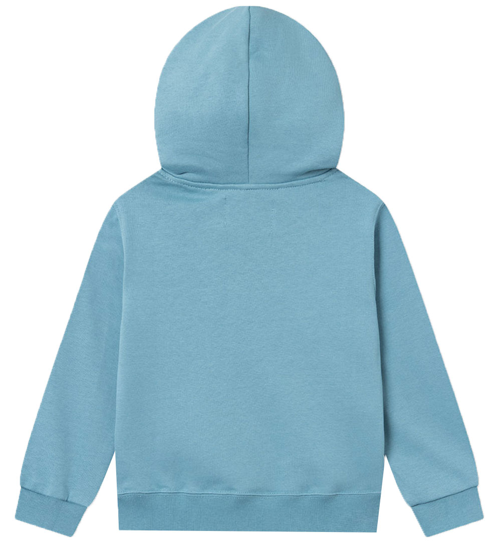 Wood Wood Kapuzenpullover - Izzy - Sky Blue m. Print