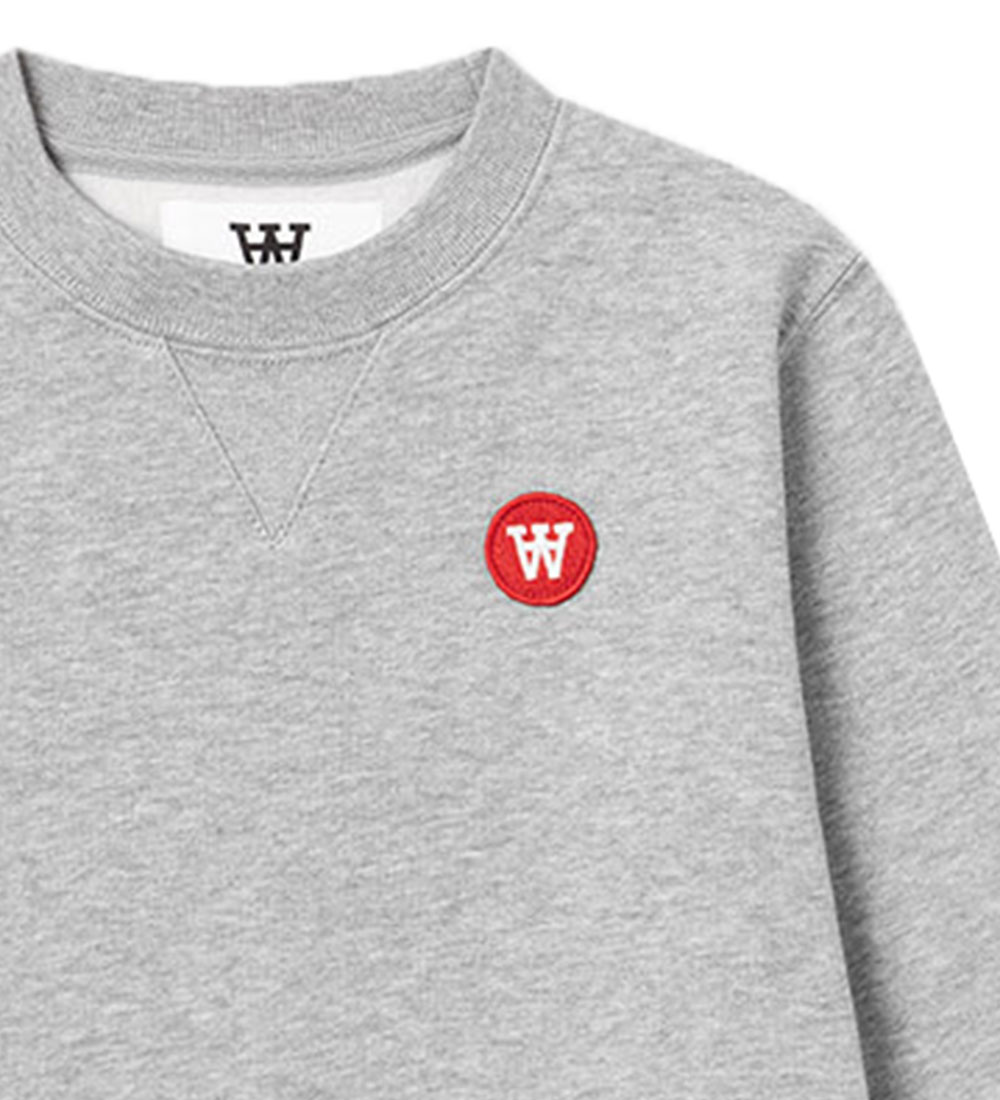 Wood Wood Sweatshirt - Root - Grey Melange