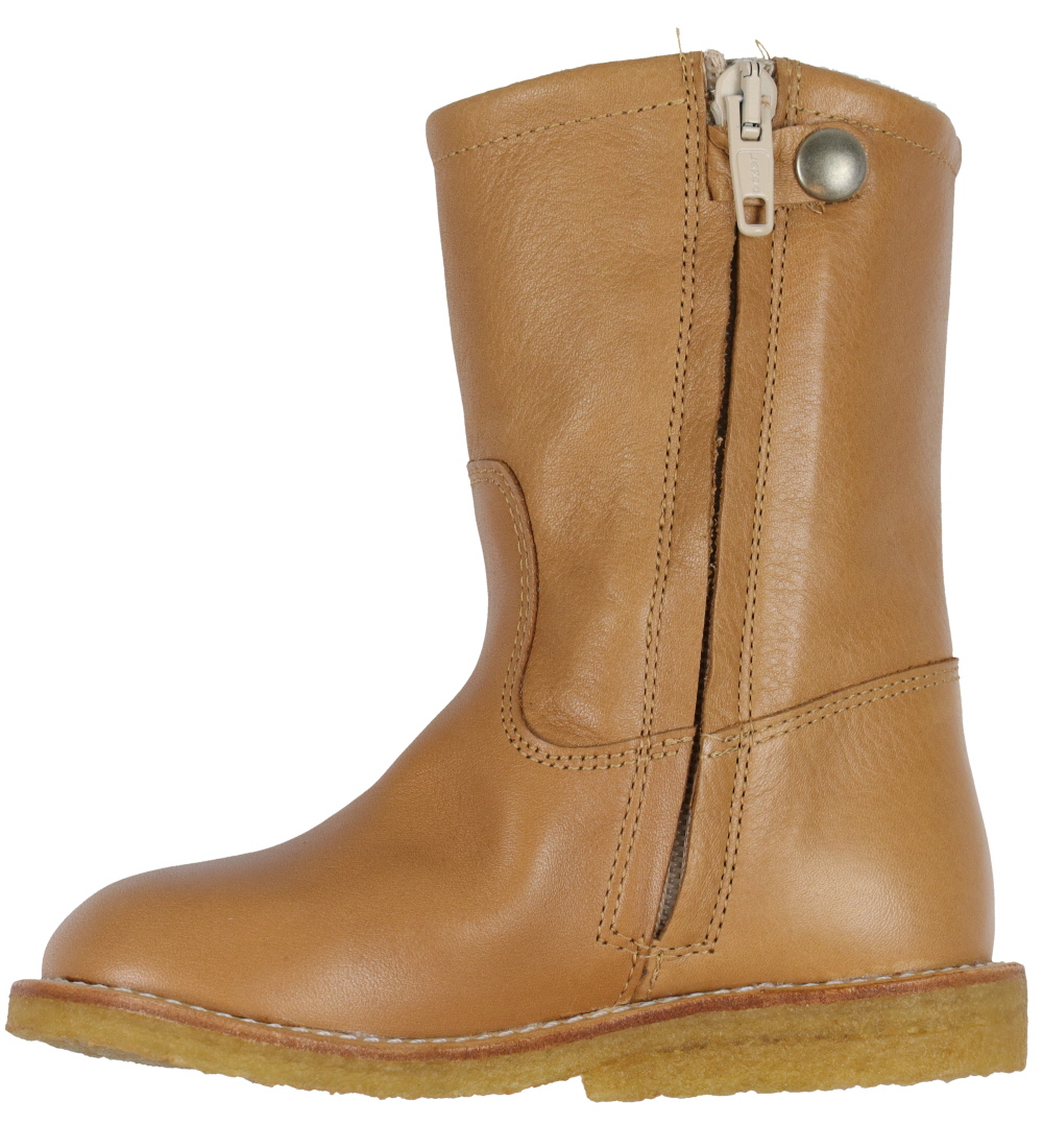 Angulus Winter Boots - Tex - Almond/Maple Glitter