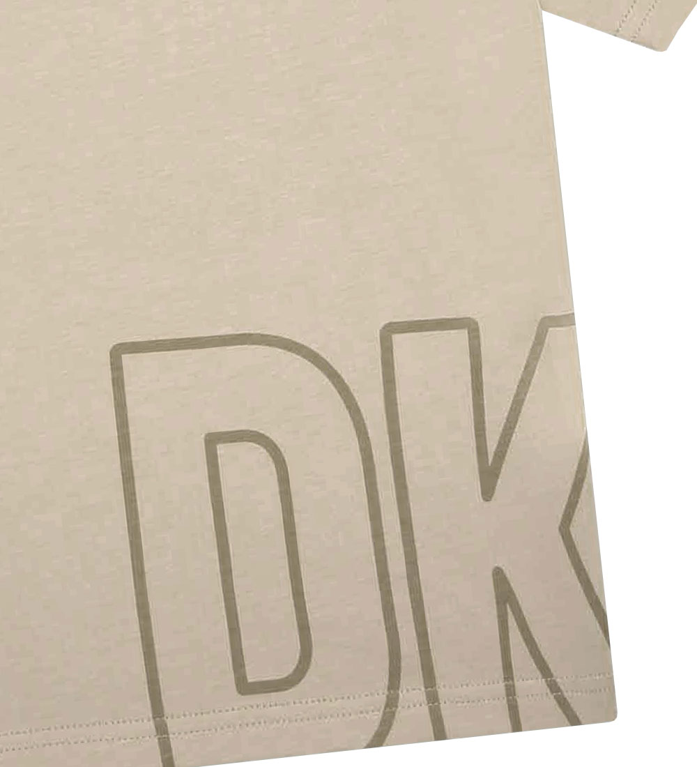 DKNY T-shirt - Stone w. Print