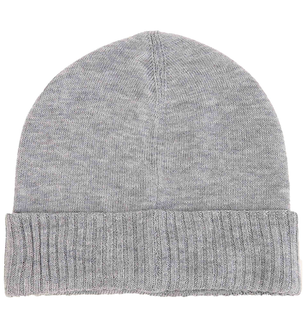 BOSS Beanie - Knitted - Grey Melange