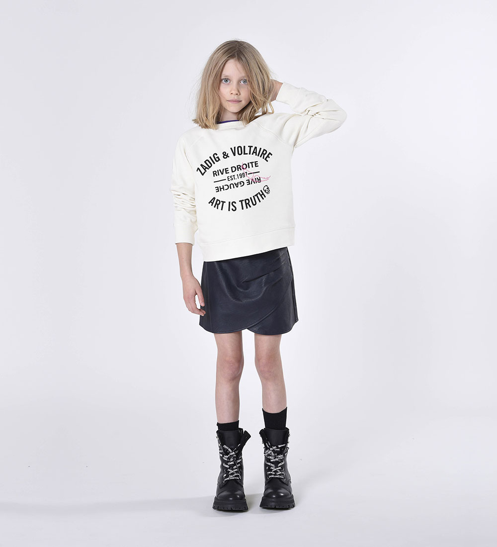 Zadig & Voltaire Sweatshirt - Ivory w. Text