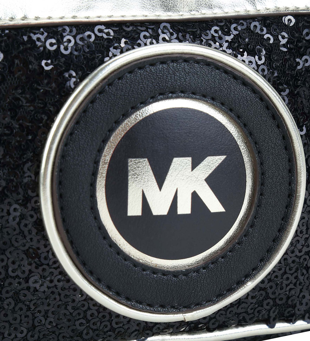 Michael Kors Shoulder Bag - Black w. Sequins/Gold