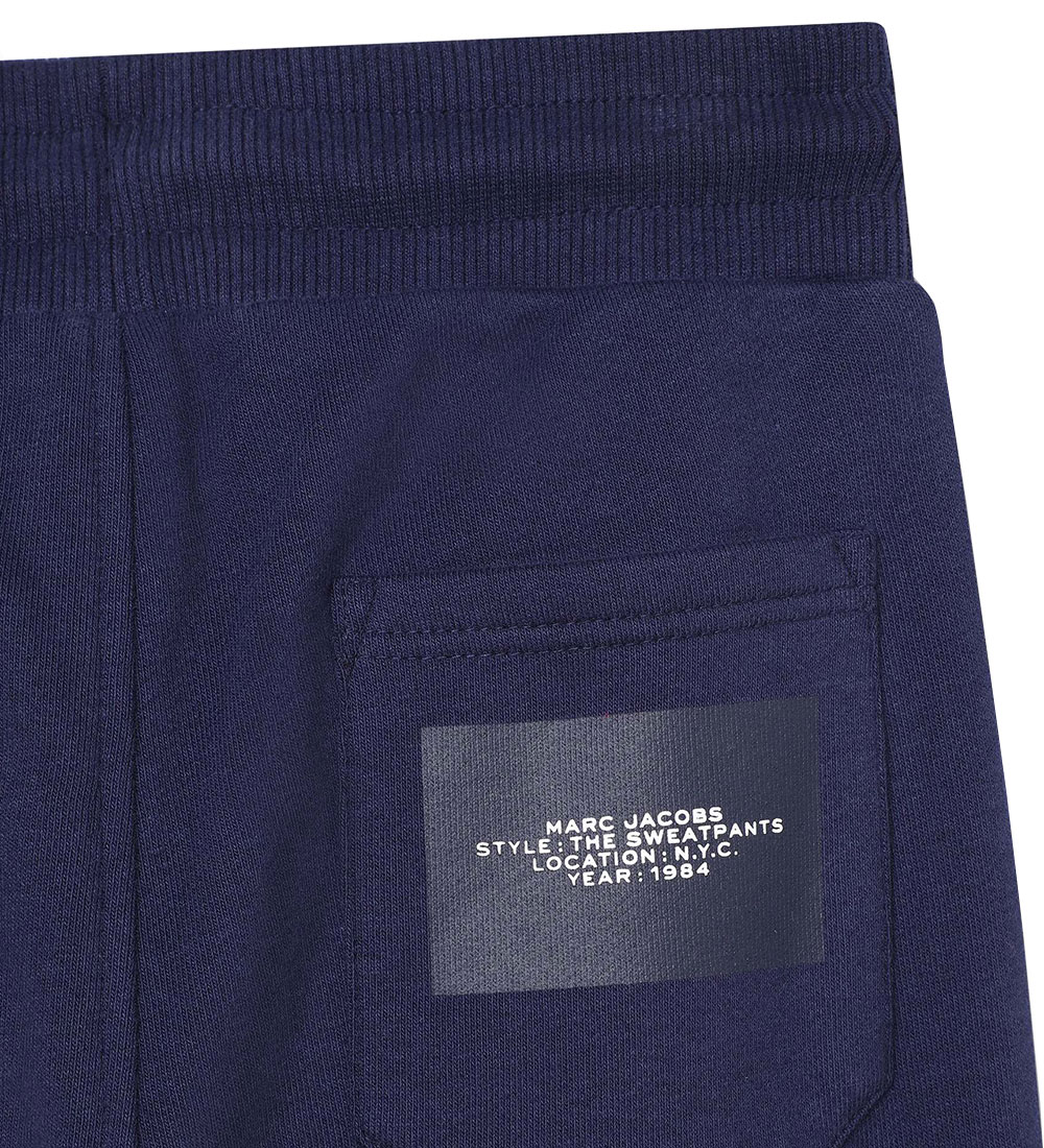 Little Marc Jacobs Sweatpants - Navy w. Print