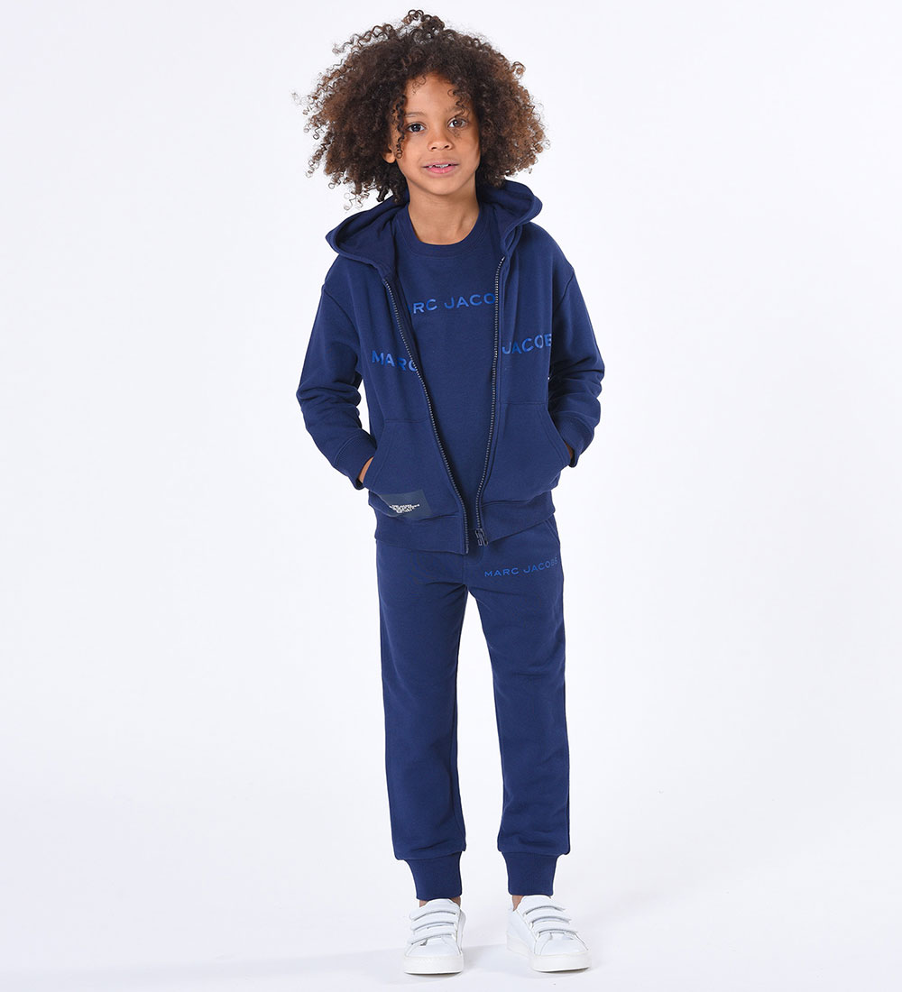Little Marc Jacobs Sweatpants - Navy w. Print