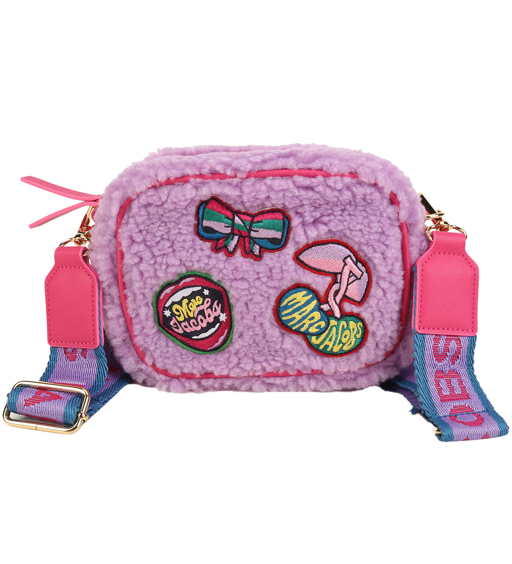 Little Marc Jacobs Shoulder Bag - Violet w. Teddy Fleece/Patches