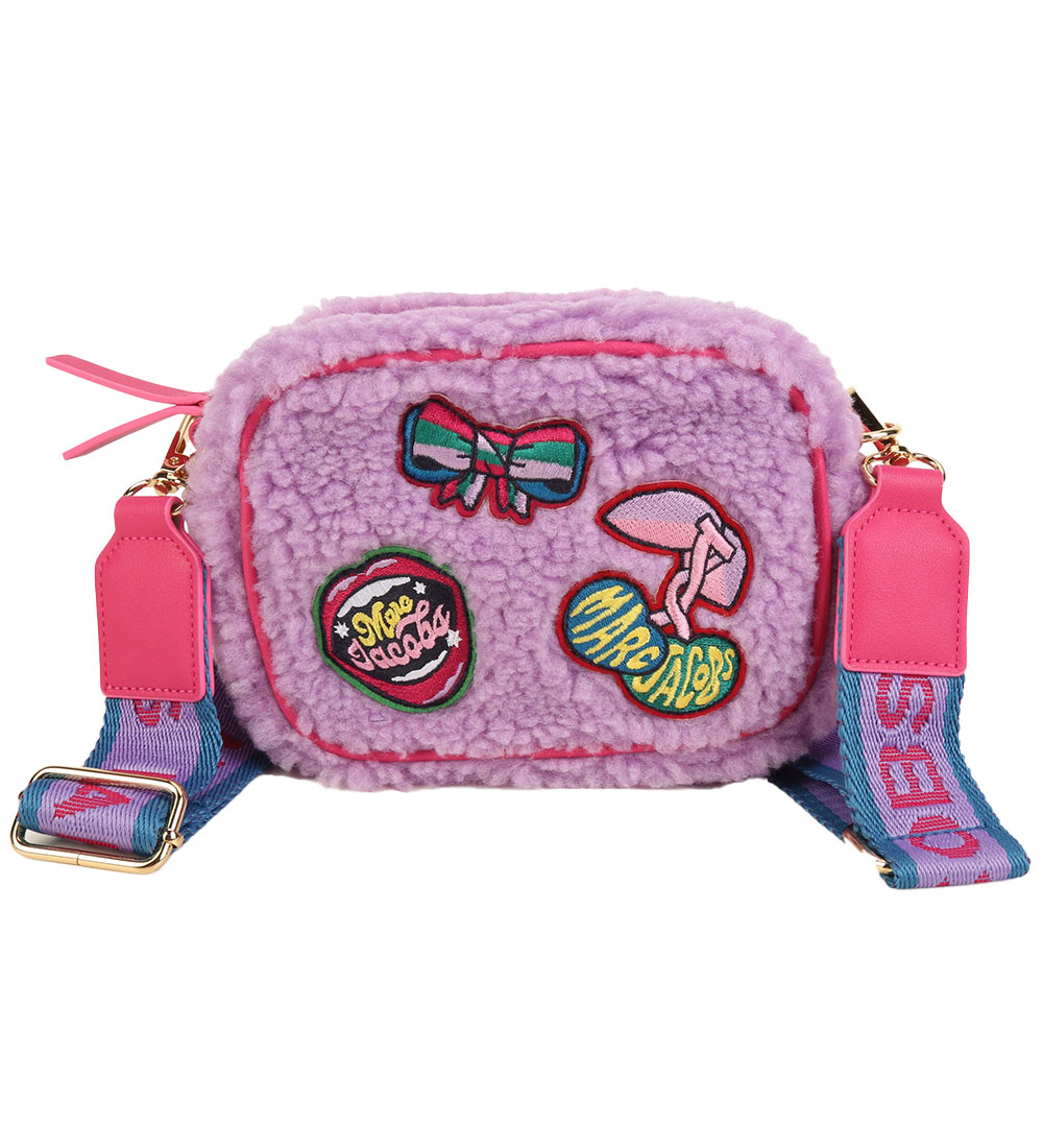 Little Marc Jacobs Shoulder Bag - Violet w. Teddy Fleece/Patches