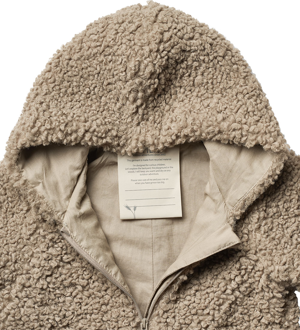 Wheat Fleecedress - Pile Bambi - Beige Stone