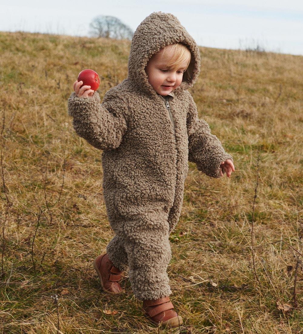 Wheat Fleecedress - Pile Bambi - Beige Stone