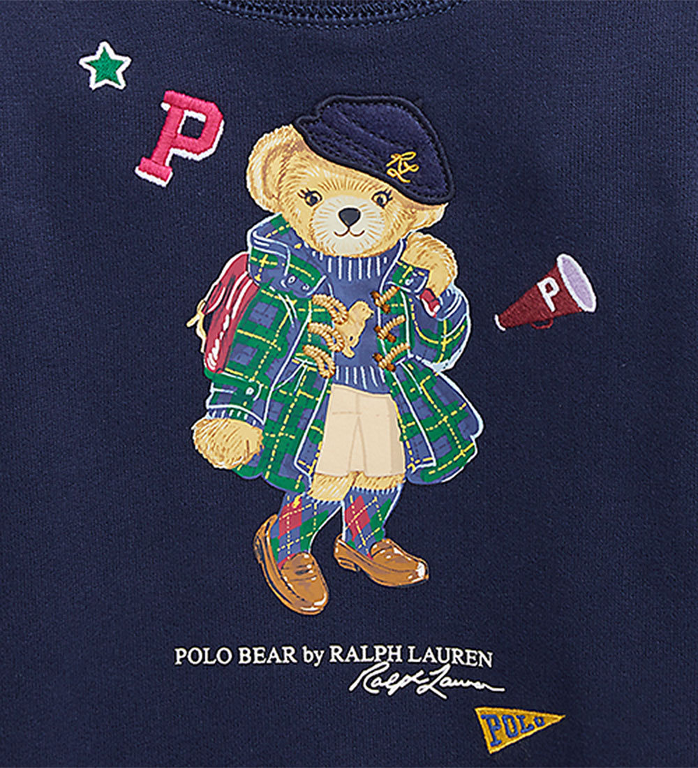 Polo Ralph Lauren Sweatshirt - Navy w. Soft Toy