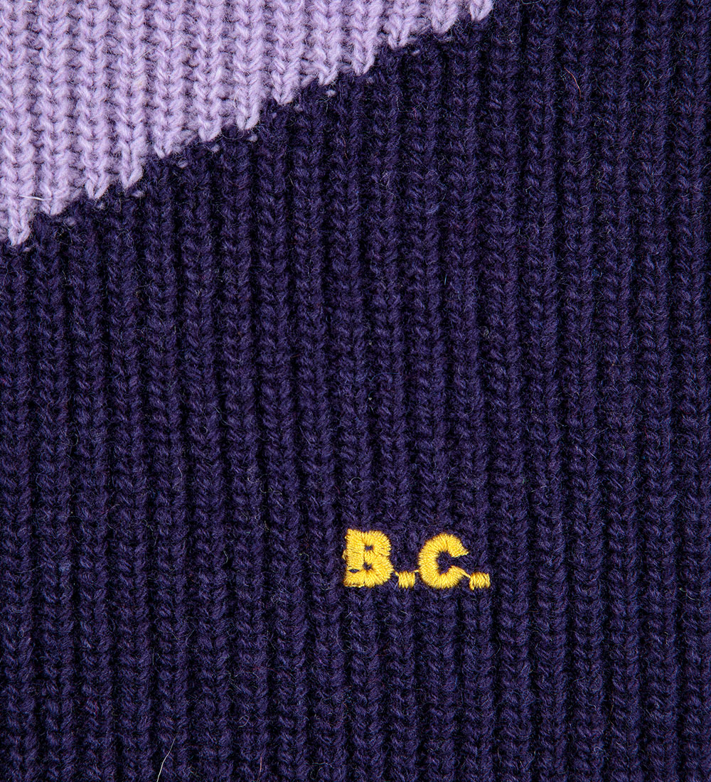 Bobo Choses Waistcoat - Wool/Polyamide - Intarsia - Multicolour