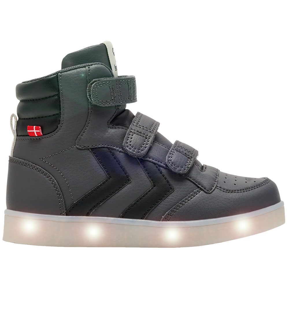 Hummel Boots w. Light - Stadil Flash - Asphalt