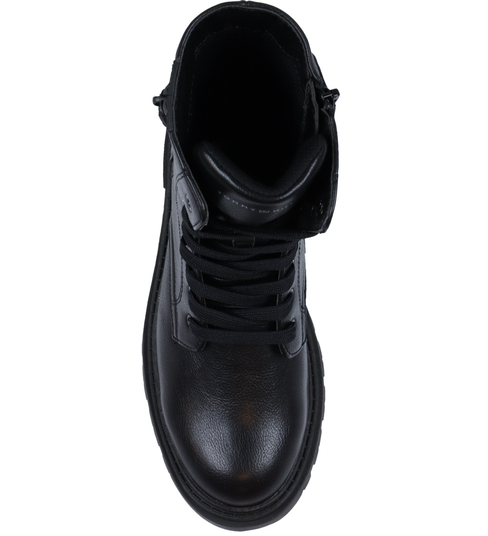 Tommy Hilfiger Boots - Lace-Up - Black