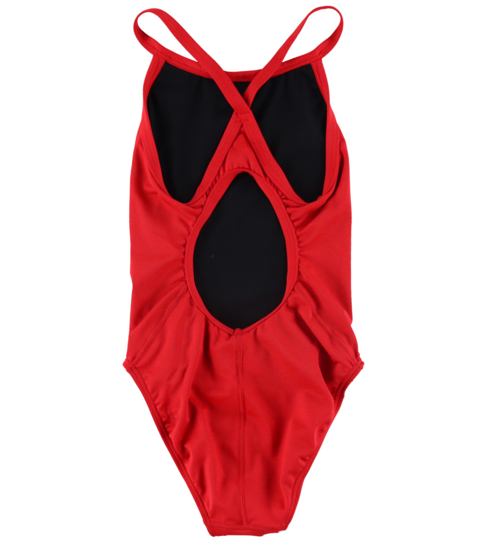 TYR Swimsuit - UV50+ - Solid Elite Diamondfit - Red